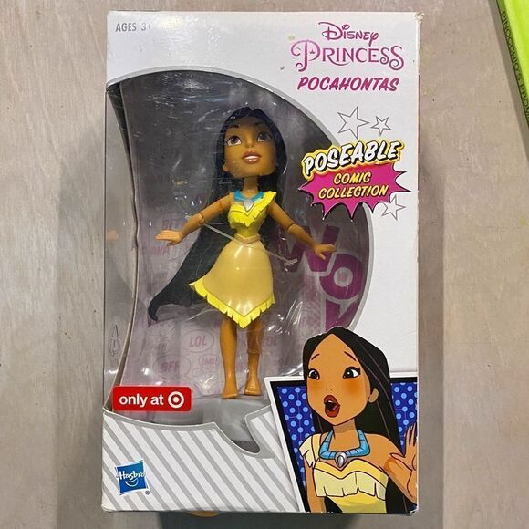 Disney Princess Pocahontas Posable Action Figure Doll Comic Collection - Picture 2 of 4